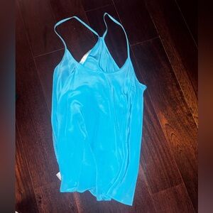 Elegant Blue Women's Top